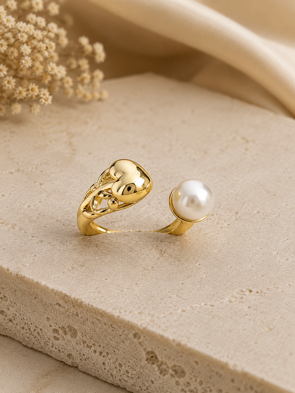 Anillo perla
